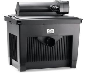 Pontec MultiClear Set 25000 Kit de filtres à écoulement continu avec pré-clarificateur UVC (24 W) pour bassins jusqu'à 25 000 l (sans occupation de poissons) et oxygénation