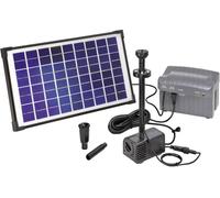 Pontec Jeux d'eau pondosolar 600 Control, Noir