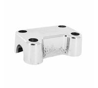 Pontet-Collier De Guidon Cyclo Adaptable Mbk 51 Magnum Racing Chrome