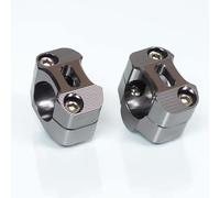 Pontet de Guidon Mad pour Auto 22-28mm + H25mm Titane Neuf