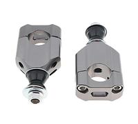 Pontet Guidon,Pontet Guidon 22mm 1 paire d'aluminium anodisé de la moto universelle de la moto de la moto de mont de la barre de barre de la barre de levage pour 1 1/8"28mm guidon 2019