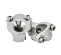 Pontet Guidon Support de pince barre montage guidon moto CNC(Silver Original)