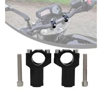 Pontet Rehausse Guidon,Rehausseurs de Guidon de Moto 28mm Pinces de CNC Pinces de Montage pour 125-530 SX SX-F EXC XCW XCFW EXCF adventure 890R 2022-Noir