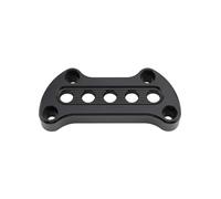 Pontet Rehausse Pour Sportster 1200 883 FX FXBB Moto Aluminium Guidon Barre Supérieure Riser Pinces De Montage Moto Rehausseurs Guidon