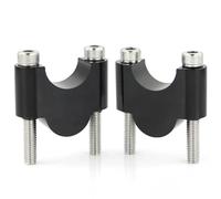 Pontet Rehausse pour Suzuki pour B-King GSR400 GSR600 GSR750 LTR450 LTZ 22mm 7/8 "rehausseurs De Guidon De Moto Pinces De Montage Moto Rehausseurs Guidon (Color : Black 30mm)