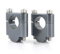 Pontet Rehausse pour Suzuki pour Bandit pour GSF250 GSF400 GSF650 GSF600 GSF750 GSF1200 GSF1250 7/8 "22mm Pinces De Levage De Guidon De Moto Moto Rehausseurs Guidon (Color : Titanium 30mm)