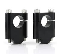 Pontet Rehausse pour YFZ450 2004 2005 2006 7/8 "22mm Pinces De Rehaussement De Guidon Moto CNC Moto Rehausseurs Guidon (Color : Black 40mm)