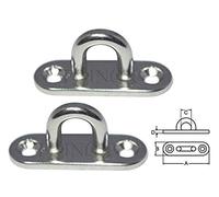Pontet sur Platine 100x35mm INOX