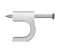 Pontets à frapper Fischer NS 12 avec clou - 58177 (x100)