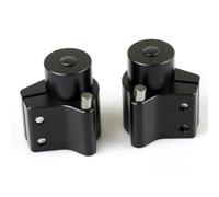 Pontets De guidon De moto Compatible Avec Suzuki Pour GW250 Pour Inazuma Pour GW250 2011 2012 2013 2014 2015 2016 2017 2018 Supports Guidon Moto Risers S'étendent Vers L'arrière Déplacés