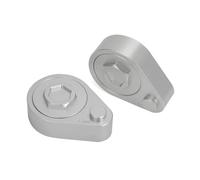 Pontets de Guidon de Moto Rehausseur de Guidon 43 mm pour VFR 800 VTEC à partir de 2002 Blackbird CBR1100XX 1996-2008 Aluminium