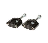 Renthal 250/450sxf&125/150/250sx 16-20&fc250/450&tc125/250 18-20 Bar Mounts Clamp Noir 36 mm