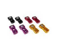 Pontets de Guidon Snell Aluminium 3" Rose Rose