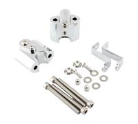 Pontets Guidon Moto Compatible Avec Pour R18 R18Classic 2020-2021 Kit D'adaptateur Montage D'extension Support Guidon De Moto Clip De Guidon De Remplacement(Silver)