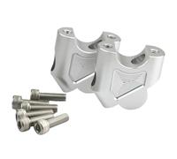 Pontets Guidon Pour PCX 150 2016 2017 2018 2019 Pour PCX 125 2016 2017 2018 2019 Pour PCX 160 Support De Rehaussement De Guidon De Moto Pièces Détachées(White,Move back 2.5cm)