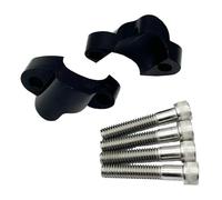 Pontets Guidon Réhausse Kit d'entretoises rehausseur Guidon 2" pour Moto CNC 1" Extension Bloc rehaussement Barre pour pour Sportster 48 pour XL 1200X 1200XS 2010-