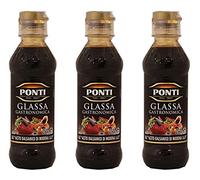 Ponti Glaçage All'Vinaigre Balsamique de Modène Igp Viande Poisson Légumes & Ice