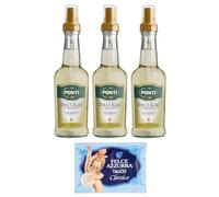 Maina Colomba Zuppa Inglese Lot de 3 gâteaux de Pâques remplis de crème de whisky et de crème, colombe de Pâques de la tradition italienne 750 g + 1 sachet de talc Felce Azzurra 100 g