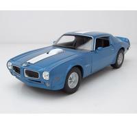 Pontiac Firebird Trans Am 1972 Bleu Métallique Modèle Réduit 1:24 Welly