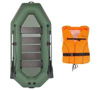 Ponton avec bande de défense Kolibri K-280T + Gilet de sauvetage Olimp Standard 100N - Ensemble XL