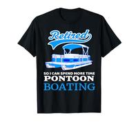 Ponton Bateau de Ponton Amusant Mon Plan de Retraite T-Shirt