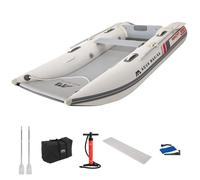 Ponton/Catamaran - AQUA MARINA - Aircat 11'0"" - Gonflable - 335 cm - Idéal pour la pêche et la plongée