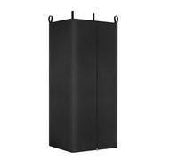 Pontoon Boat Privacy Tent - Waterproof Heavy Duty Oxford Cloth Changing Room Shelter with Zipper - Portable Hanging Marine Curtain for Lake, River & Outdoor Trips