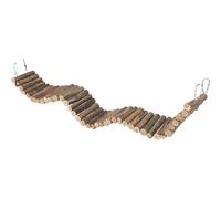 ponts suspendu pour oiseaux en osier Trixie Beige TU