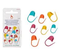 PONY Anneaux Marqueurs Fermable pour Tricot - Lot de 15