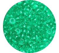 Pony Beads FZ-LF-11 Lot de 2 000 perles en plastique pailletées multicolores de 9 mm pour la fabrication de bracelets