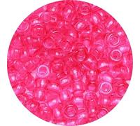 Pony Beads Lot de 2 000 perles en plastique pailletées multicolores de 9 mm pour la fabrication de bracelets (FZ-LF-2)