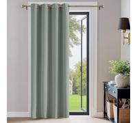 PONY DANCE Rideau Occultant à Œillets, Largeur 52 x Longueur 84 pouces, 1 Panneau, Vert Sauge