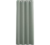PONY DANCE Rideau Occultant à Œillets, W 52 x L 63 pouces, 1 Panneau, Vert Sauge