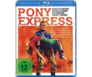 Pony Express (Blu-ray) Fleming Rhonda Hall Porter Heston Charlton Sterling Jan