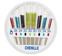 Pony P10181 Compact Chenille Aiguilles à Coudre Steel Multicolore 8,0 x 3,8 x 13,0 cm