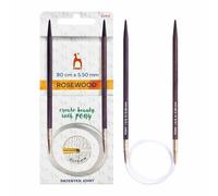 Pony P50912 Palissandre Goupilles à Tricoter Wood Multicolore 7,5 x 4 x 21,0 cm