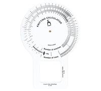 Pony P60671 Calculateur de Tricot Aluminium Multicolore 16,5 x 2,0 x 26,0 cm