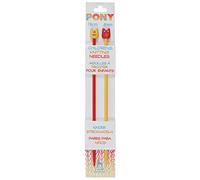 Pony Goupilles à tricoter P61659 Plastique multicolore 4,1 x 4,0 x 25,0 cm