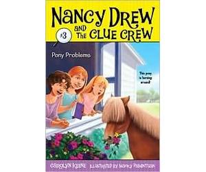 Pony Problems (Nancy Drew and the Clue Crew Series #3) by Carolyn Keene, Macky Pamintuan (Illustrator)