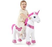 PonyCycle Modèle Essentiel E Licorne à Monter (Licorne Rose / Taille 3 pour Enfants de 3 à 4 Ans) - E312