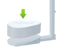 PonyCycle Pédale Pad pour Modèle E Cheval Jouet - Compatible avec Modèle E Taille 3 et Taille 4 - Blanc