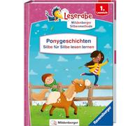 Ponygeschichten - Silbe für Silbe lesen lernen - Leserabe ab 1. Klasse - Erstlesebuch für Kinder ab 6 Jahren