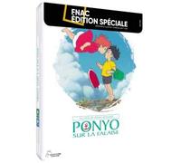 Ponyo sur la falaise – Ghibli – Combo Blu-ray + DVD – Boîtier métal – Exclusivité Fnac