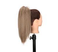 Ponytail Cheveux 16" Claw Clip in Ponytail Hair Extensions for Women,Fluffy Natural Looking Synthetic Long Straight Hairpiece for Daily Use ponytail extension(M12-613)