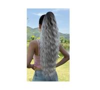Ponytail Extension 26 Inch Ponytail Extensions, Long Wavy Drawstring Pony tail for Women Synthetic Ponytail Hairpiece for Daily Use(1001)