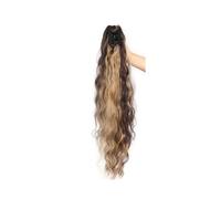 Ponytail Extension 26 Inch Ponytail Extensions, Long Wavy Drawstring Pony tail for Women Synthetic Ponytail Hairpiece for Daily Use(4-18)