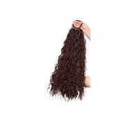 Ponytail Extension Curly Ponytail Extension with Hair Tie Hair Natural Wig Elastic Band Wave Fake Ponytail Wigs Accessories for Women Daily 18 Inch(2M33)