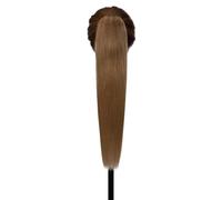 Ponytail Extension Extension de queue de cheval à pince à cheveux humains, extensions de queues de cheval longues et droites for femmes(#6,20 inch 120g)