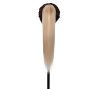 Ponytail Extension Extension de queue de cheval à pince à cheveux humains, extensions de queues de cheval longues et droites for femmes(P18/613,18 inch 115g)