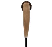 Ponytail Extension Extension de queue de cheval à pince à cheveux humains, extensions de queues de cheval longues et droites for femmes(#27,18 inch 115g)